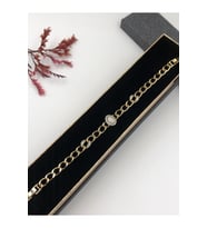 Çelik Kadın Bileklik Altın Renk Xuping 14 K Gold Renk Şıklığın Tamamlayıcısı 17+2 Cm kutulu Renk Atmaz