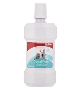 Bioline Bakteri Engelleyici Kedi Köpek Ağız Bakım Suyu 300 Ml (Beyaz)