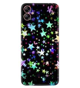 Samsung Galaxy A04E Kılıf Silikon Desen Özel Seri Yıldızlar 1601