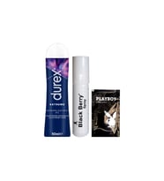 Durex Extreme AnalJel 50 ml + Black Berry GeciktirmeyeSprey + Hediye