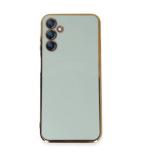 Samsung Galaxy M14 5g Kılıf Volet Silikon - Açık Yeşil