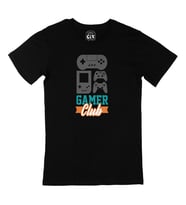 Gamer Club Siyah Tişört