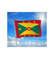 Grenada Bayrağı Premium Raşel Kumaş 70x105 cm