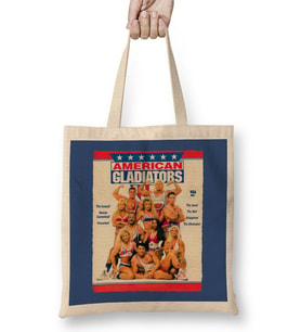 Retro American Gladiators Bez Çanta Uzun Saplı
