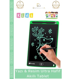 #AkıllıTablet Dijital LCD Grafik Çizim Not Tutma Paneli Yazı Tahtası Hafif Resim Akıllı Tablet 8,5 I