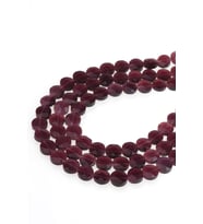 9X4 MM Kedi Gözü Taşı Dizi (Mor)