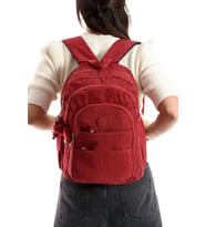Ultra Hafif Çok Cepli Orta Boy Sırt Çantası Unisex Kırmızı (Model: 571-4C)