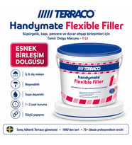 Terraco Handymate Duvar Ve Ahşap Arası Esnek Tamir Dolgu Macunu - 1 Lt