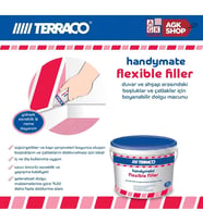 Terraco Handymate Duvar Ve Ahşap Arası Esnek Tamir Dolgu Macunu - 1 Lt