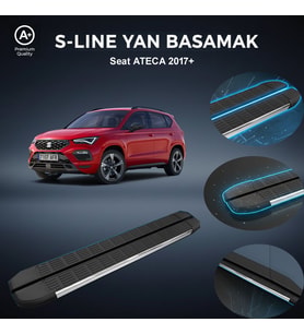 Seat Ateca S-Line Premium Krom Yan Basamak 2017 Sonrası