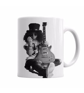 Guitarrista Slash 2 Kupa Bardak Porselen