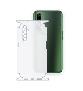 SChitec Realme X50 Pro Uyumlu Fullbody Arka Kaplama Hidrojel Koruyucu Film