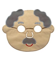Dede Figürlü Maske (Bej)