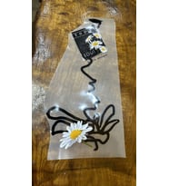 ÜTÜ İLE YAPIŞAN SARMAŞIK ÇİÇEK TİŞÖRT TRANSFER BASKI ARMA 25X12 CM