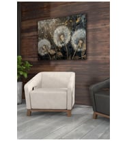 Kanvas Tablo Karahindiba Çiçekleri Dekoratif Kanvas Tablo 70 X 100