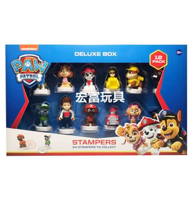 Paw Patrol Stampers 12 li Delüks Figür Model 2 PMI-PAW5065
