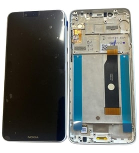 Nokia 5.1 Plus Full Çıtalı Ekran Servis Ta1108 Beyaz