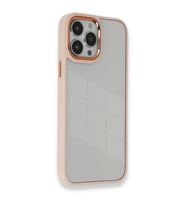 iPhone 14 Pro Max Kılıf Dora Kapak - Pudra