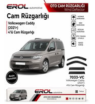 Volkswagen Caddy (2021>) 4'lü Mugen Cam Rüzgarlığı