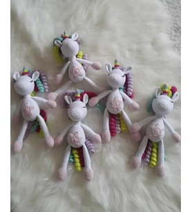 Amigurumi Unicorn Uyku Arkadaşı