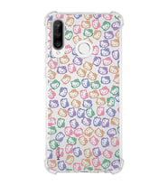 Huawei P30 Lite  Köşe Korumalı Antişok Kapak Hello Kitty Tasarımlı Şeffaf  Kılıf