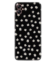 Samsung Galaxy A05 Kılıf Resimli Desenli Silikon Platinium Series Papatyalar 1866