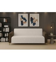 Dinarsu Kaydırmaz Koltuk Örtüsü 175X220 Lüme Bej