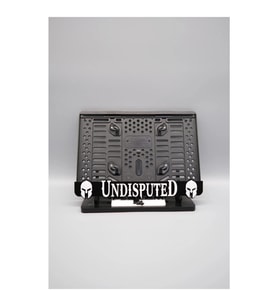 Undısputed 3D Kabartmalı Pleksi Motor Plakalığ