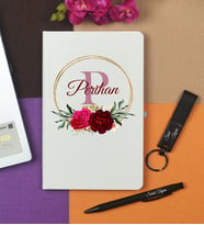 Öğretmene Hediye Kişiye Özel Defter ve Kalem ,  Anahtarlık Hediyeli, Hediye Paketinde
