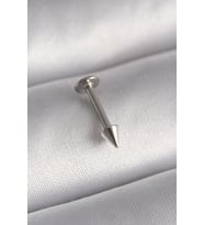 316L Çelik Gümüş Renk Çivi Model Piercing 5886 - SSSSSS5233-9908