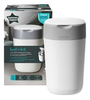 Tommee Tippee Twist & Click Bebek Bezi Çöp Kovası Sistemi (Yeni) (Gri)