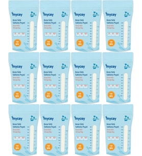 Mycey Anne Sütü / Süt Saklama Poşeti 25 Li Pk Tekli (12 Li Set)