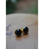 STONEAGE JEWELLERY Oniks Doğal Taş El Yapımı Küpe