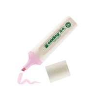 Edding 24 Ecoline Fosforlu İşaretleme Kalemi Pastel Pembe 