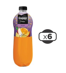 Cappy Pulpy Karısık Meyveli İcecek 1 Lt 6 Adet