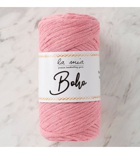 La Mia Boho Pembe Büküm Makrome İpi - L046 - 33989