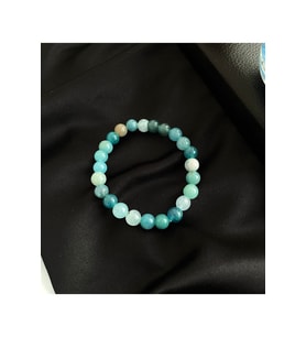 Inanılmaz Şık Yeni Sezon Turkuaz Jade Doğal Taş Bileklik  Handmade