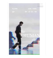 The Truman Show Alternatif // Jim Carrey Film Tablo Ahşap Poster Dekoratif