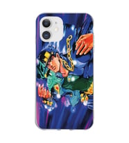 Iphone 11 Uyumlu JoJo's Bizarre Adventure Tasarımlı Şeffaf Telefon Kılıfı