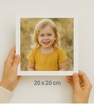 20x20 - 5 Adet  Fotoğraf Baskı FUJİFİLM KART (Banyolu Sistem Solmaz Baskı)