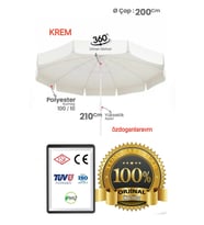 Ege  Plaj Deniz Güneş Şemsiyesi 2 Metre 10 Tellı