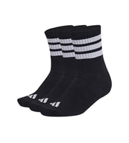 Adidas 3S Ess C Mid 3P Çorap (3 Çift) KC9617 Siyah