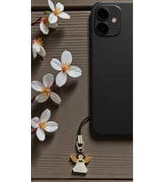 Miyuki Boncuk El Yapımı Melek Telefon Çarmı - Charm 1