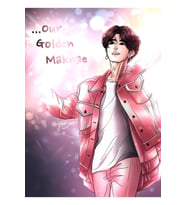Altın Maknae'miz - Doğum Günün Kutlu Olsun, Jeon Jungkook Tablo Ahşap Poster Dekoratif