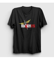 Presmono Unisex Siyah We Can Bon Jovi T-Shirt 20361tt
