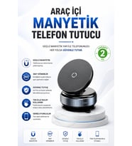 Katlanabilir MagSafe Uyumlu Manyetik Araç Telefon Tutucu