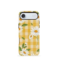 iPhone 17 Air Vorian Çift Katmanlı Kılıf Daisy Picnic Gingham