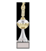 ODAK KUPA - Figürlü Kupalar - Mezuniyet Kadın Figürlü Kupalar FG-045 A - 36 cm