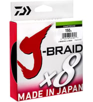 J-Braid X8 Chartreuse İp Olta Misinası 150Mt