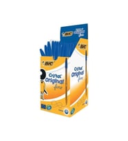 Bic Cristal Fine Tükenmez Kalem Mavi 0.8 MM 50'Li Kutu